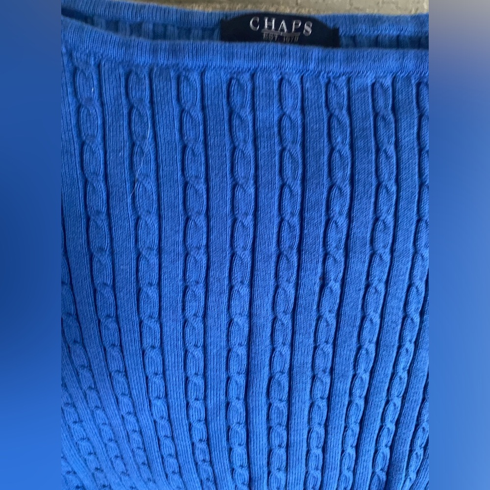 CHAPS XL LIGHTWEIGHT SWEATER